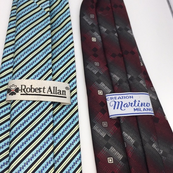 Lot of 6 Men’s Neck Ties Vintage Christian Dior - Picture 11 of 16